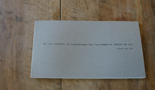 Carnets des rivières